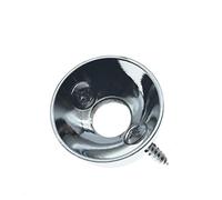 Kaish Chrome Guitare électrique Jack 6,35 mm Northwest Guitars Embase Jack plate pour Tele Telecaster
