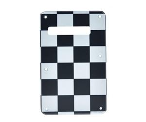 KAISH Housse de protection pour guitare Stratocaster Stratocaster Noir/blanc