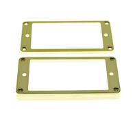 KAISH Lot de 2 anneaux de micro Humbucker dorés à base plate pour guitare Epiphone LP