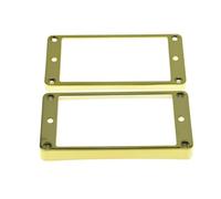 KAISH Lot de 2 anneaux de micro Humbucker dorés incurvés pour Epiphone Les Paul