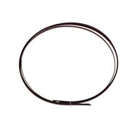 KAISH Lot de 2 bandes de reliure pour guitare acoustique ou classique Rouge nacré 1650 x 5 x 1,5 mm