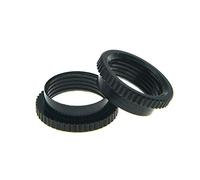 KAISH Lot de 2 écrous à bascule moleté pour guitare Gibson Noir