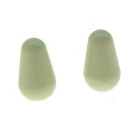 Kaish Lot de 2 voies en chêne Vert menthe/CRL Style 5 Way Strat Interrupteur à bouton capuchon pour USA Fender Stratocaster