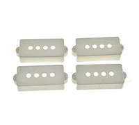 KAISH Lot de 4 housses de micro basse électrique à 4 cordes pour basse de précision P Blanc