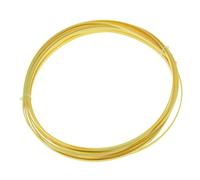 KAISH Lot de 5 bandes de reliure en ABS pour guitare acoustique classique Crème 1650 x 5 x 1,5 mm