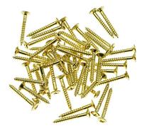 Kaish Lot de 50 Or Micro Humbucker Vis à anneau LP Pickup Cadre Surround Vis