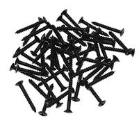 KAISH Lot de 50 vis de montage pour micros Humbucker de guitare Les Paul SG Noir