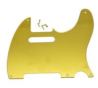 Kaish Miroir Doré vintage 5 trous Tele Guitar Pickguard Scratch plate pour Fender Telecaster
