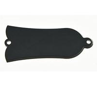 Kaish Noir 1 plis vierge Couverture pour barre de réglage 2 trous pour Style Gibson Les Paul LP