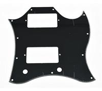 Kaish Noir 3 plis SG Standard Full Face Guitar Pickguard pour USA SG Special Guitare