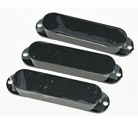 Kaish Noir ST Strat fermé à simple bobinage Coque scellé Pickup couvertures pour Fender