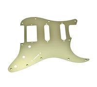 KAISH Pickguard 11 trous en aluminium anodisé moderne ST Strat HSS pour Fender Strat américain et mexicain Doré