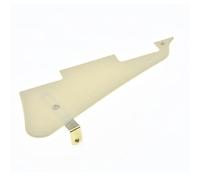 KAISH Pickguard de guitare LP 1 pli avec support en acier inoxydable doré et vis de montage en acier pour Gibson Les Paul USA Crème