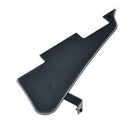 KAISH Pickguard de guitare LP 3 plis avec support en acier inoxydable noir et vis de montage en acier pour Gibson Les Paul USA Noir
