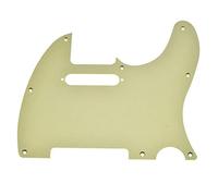 KAISH Pickguard en aluminium mat anodisé TL Pickguard pour Telecaster américain/mexicain Doré mat