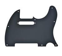 KAISH Pickguard en aluminium mat anodisé TL Pickguard pour Telecaster américaine/mexicaine Noir mat