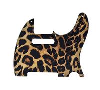 KAISH Pickguard en plastique pour guitare Telecaster USA / Mexique Telecaster rayé 8 trous