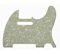 KAISH Pickguard TL 8 trous pour guitare Tele/Telecaster vieilli Pearl