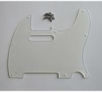 KAISH Pickguard TL pour guitare Tele Style Pickguard 8 trous Transparent