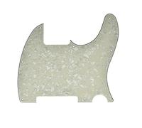 KAISH Pickguard vierge 8 trous pour guitare Telecaster Esquire Aged Pearl