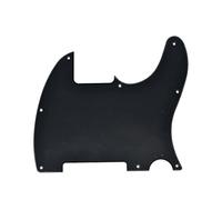 KAISH Pickguard vierge 8 trous pour Telecaster Esquire Noir mat 1 pli