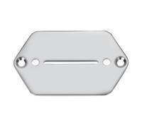 KAISH Plaque de commande pour guitare électrique Squier/Marr Jaguar Chromé