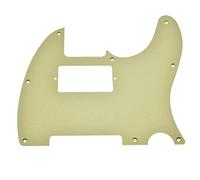 KAISH Plaque de protection en aluminium mat style Humbucker pour Telecaster américain/mexicaine Doré mat