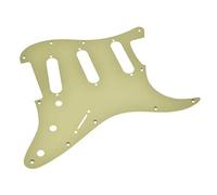 KAISH Plaque de protection en aluminium mat style ST/Strat SSS en métal anodisé ST Pick Guard pour américain/mexicain ST/Strat Doré mat