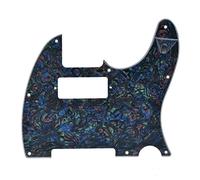 KAISH Plaque de protection pour médiator de guitare avec mini trou Humbucker pour Tele/Telecaster Ormeau nacré