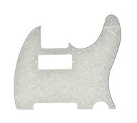 KAISH Plaque de protection pour médiator de guitare avec mini trou Humbucker pour Tele/Telecaster Perle vieillie
