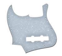 KAISH Rothko and Frost Pickguard pour basse 4 cordes pour gaucher Blanc perle