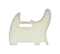 KAISH Rothko and Frost Pickguard TL avec trous de vis de montage pour Tele/Telecaster Aged Pearl