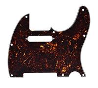 KAISH Rothko and Frost Pickguard TL pour guitare Tele Style TL avec trous de vis de montage pour Tele/Telecaster Dark Tortue