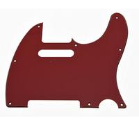Kaish Rouge 3 plis Pickguard Tele Guitare Pickguard pour Fender Telecaster
