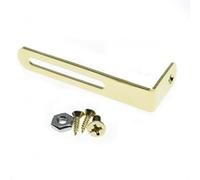 KAISH Support de pickguard en acier inoxydable de qualité supérieure avec vis de montage et écrou pour guitare Gibson Les Paul Gold