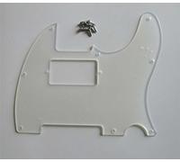 kaish Transparent Tele guitare Humbucker Pickguard Transparent Plaque pour Fender Telecaster