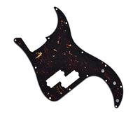 Kaish USA Spec Precision Bass P Bass Pickguard Scrach Assiette Marron foncé Tortue pour Fender