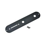 KAISH USA Specs Plaque de contrôle télécommandé en aluminium anodisé avec trous de 0,95 cm CTS pour Telecaster américain/mexicain Noir