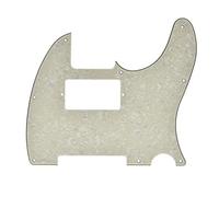 Kaish vieilli Perle Tele Pickguard de guitare Humbucker Pickguard pour Fender Telecaster