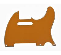 Kaish vintage 5 trous Tele Guitar Pickguard 3 plis Orange pour US/Mexique Telecaster