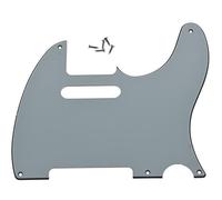 Kaish vintage 5 trous Tele Guitar Pickguard Blanc 3 plis pour US/Mexique Telecaster