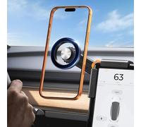 Kaistyle Tesla Support de téléphone de voiture [20 aimants puissants] pour Tesla Model 3 Y - Accessoires de voiture compatibles avec iPhone 16, 15, 14, Pro Max et Plus - Support de voiture MagSafe