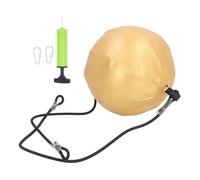 kaisudiAP Boxing Punching Bag, Adjustable Length, High Elasticity Suspension Cord, PU Leather, Includes Air Pump, 2 Installation Hooks for Speed Training