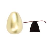 kaisudiAP Oeuf de réflexion en acier inoxydable, jouet du bout des doigts, taille bonbon, œuf de méditation Portable pour un usage quotidien