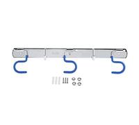 kaisudiAP, pour 304 en Acier Inoxydable, pour l'organisateur du Support de Balai de vadrouille, Rack de Rangement Outils de Nettoyage Mural, 304 Construction en Acier Inoxydable, (3 Crochets de