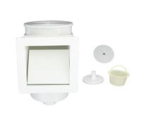 Kaisudiap pour Skimmer de la Piscine, pour Un écumoire de Piscine à Bouche Large, Une capacité de 9,5 L, Un Fil Interne de 1,5 Pouce, Un Mur, Une Construction Durable, Une