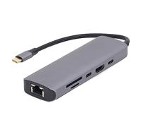 kaisudiAP Station d'accueil Multiport Plug and Play haute vitesse Hub de Type C pour tablette de téléphone portable Switch