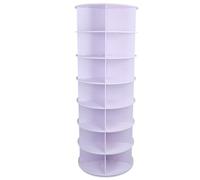 kaisudiAP Tour à Chaussures rotatives Tower à 360 degrés Multifonctionnels Softvil Organizer Organizer Shoe Display Stand for Entryway Hallway Living Room (7 Couches)