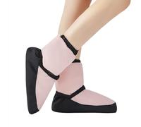 KAISUN Botte de Ballet, Femme Bottines D'échauffement Chaussure de Danse, Bottes de Ballet Chaudes, Bottes d'hiver, Chaussures D'entraînement(Pink,M(39-40))