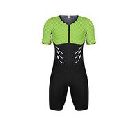 KAISUN Homme Pro Trifonction Manches Courtes Sports de Plein Air Vêtements de Triathlon, pour Course À Pied, Natation, Cyclisme (Color : TYP-6, Size : XL)
